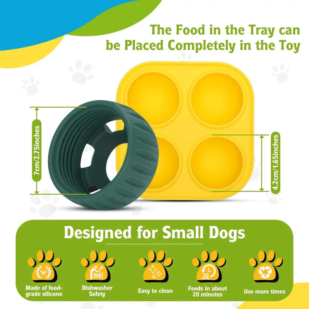 Silicone Fillable Dog Toy