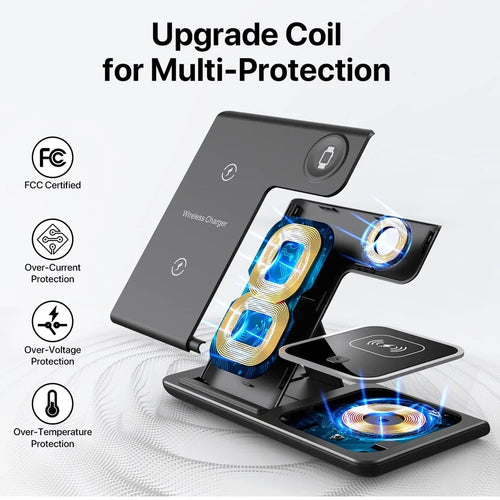 3-in-1 Foldable Wireless Charger
