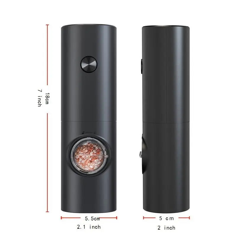 Electric Salt & Pepper Grinding Machine, Portable Salt & Pepper Grinding Tool, Household Kitchen Appliances for Daily Use at Home, Gift, Kitchen Gadgets, Kitchenware